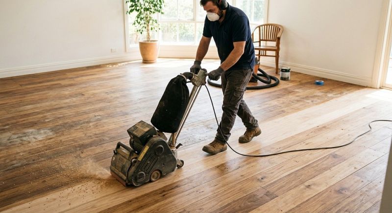 Bamboo Floor Refinishing in Overland Park, KS