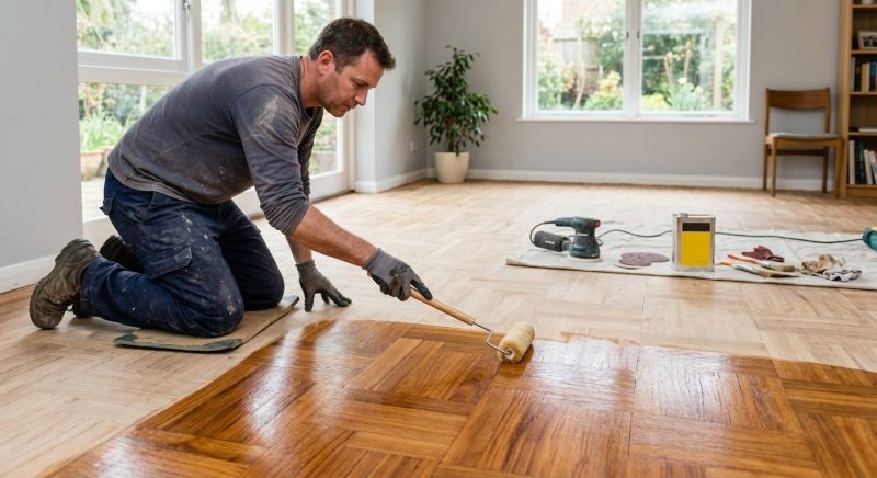 Bamboo Floor Refinishing in Overland Park, KS