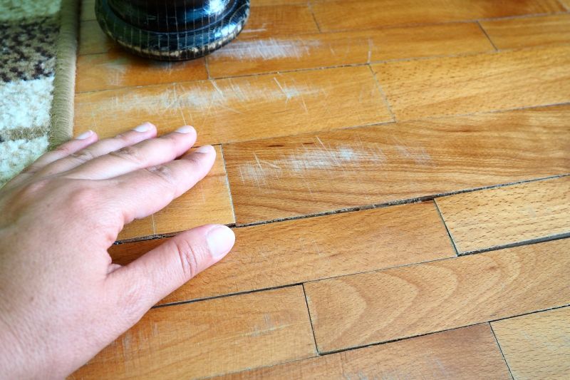 Close-up of Creaky Floorboards
