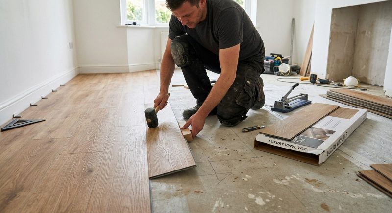 Luxury Vinyl Tile Installation in Austin, TX