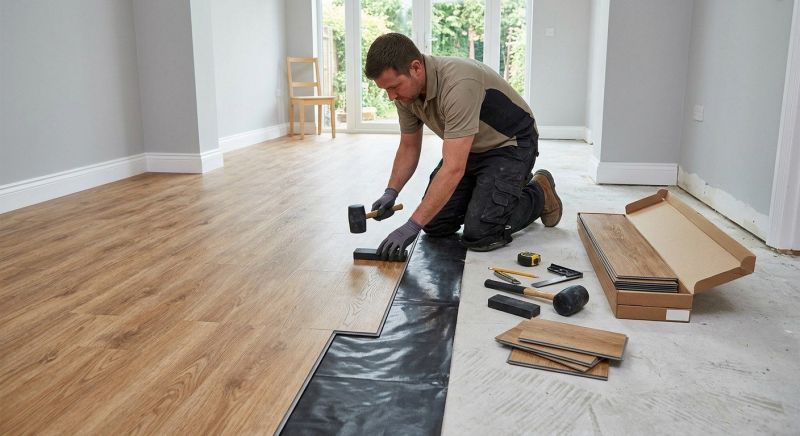 Luxury Vinyl Tile Installation in Manassas, VA