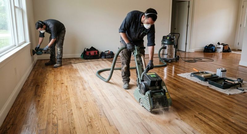 Mahogany Floor Refinishing in Olathe, KS