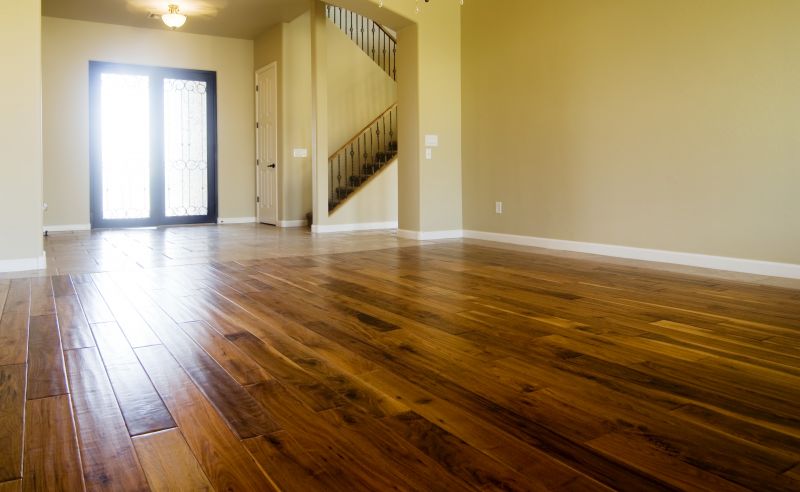 Hallway Wood Floor Installation